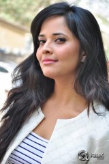 Anasuya at Kshanam Movie Release Press Meet